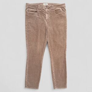 L'agence Margot Velvet Skinny Jeans Women's High Rise Dusk Made in USA Size 31